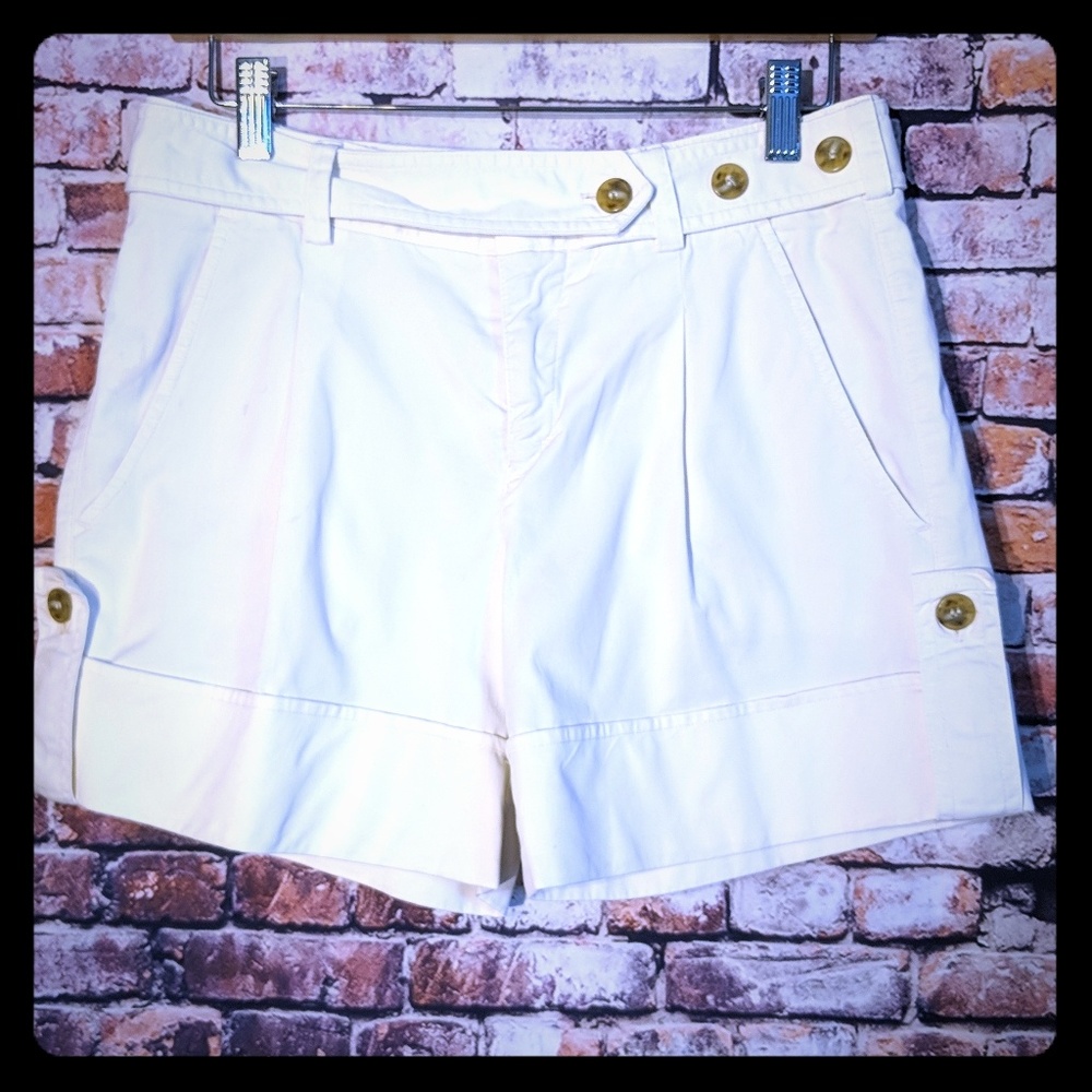Vince white shorts size 2